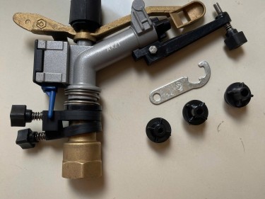 Béc AX21 - béc súng tưới phun mưa cho bơm nhỏ 1 pha