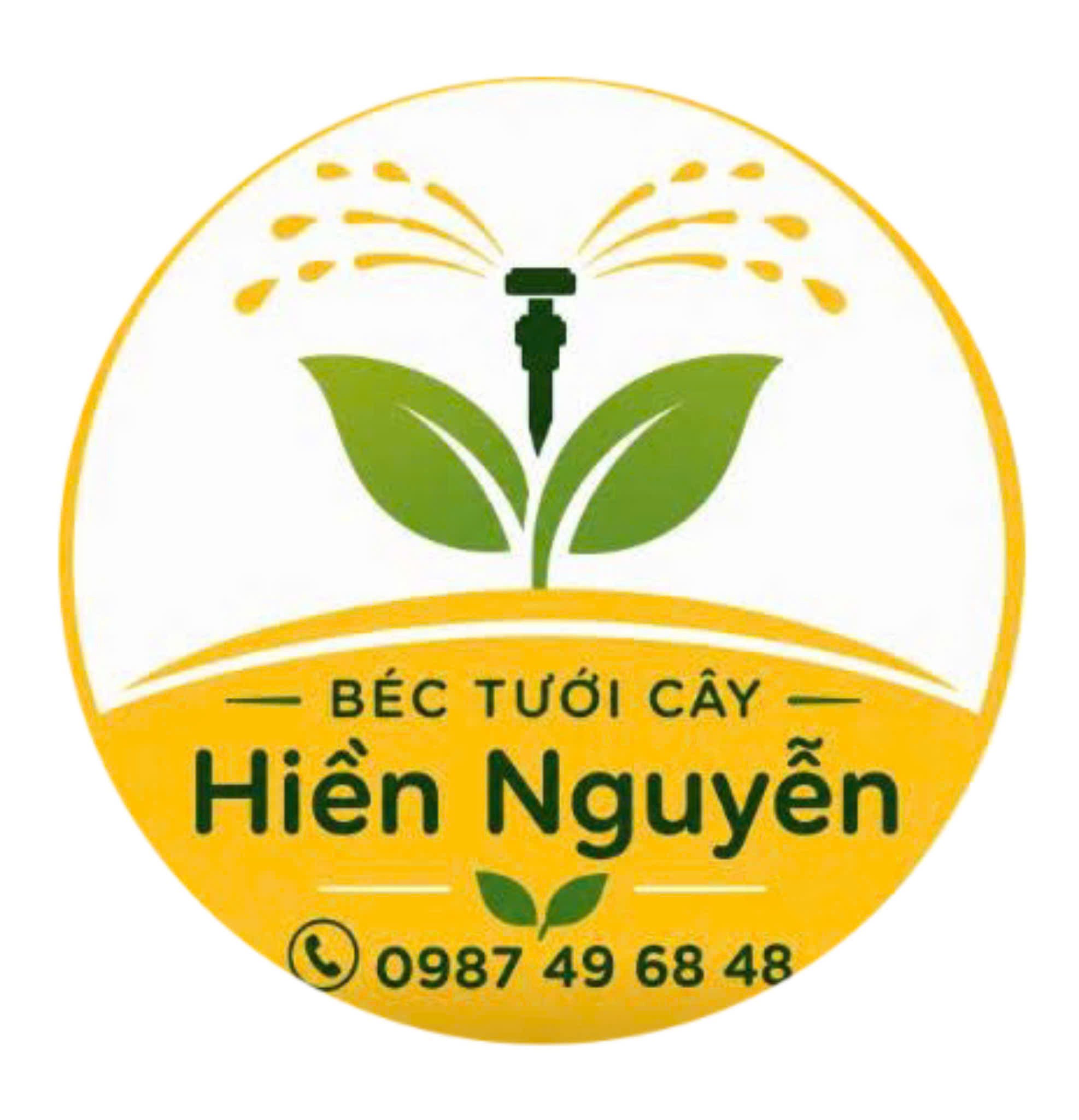 Béc tưới cây Hiền Nguyễn