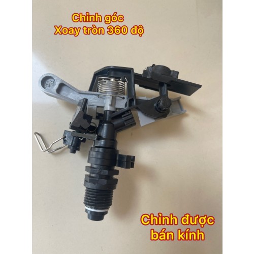 Béc X806 - Béc tưới phun mưa cánh đập có chỉnh góc quay và bán kính
