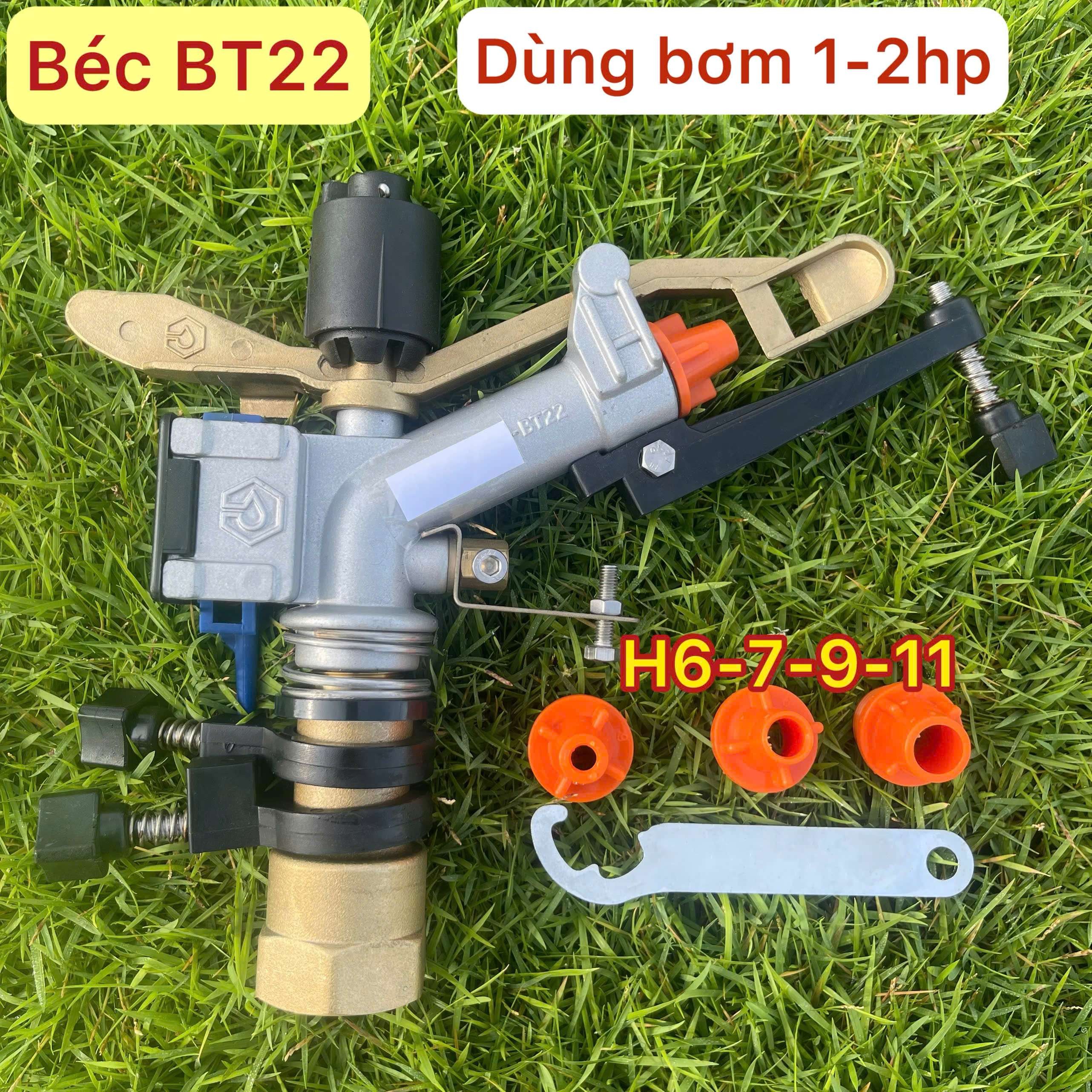 Béc BT22 - Béc tưới phun mưa bán kính 18m