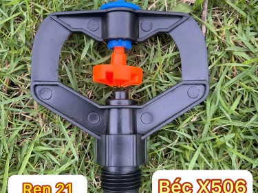 Béc X506 - béc tưới phun mưa hạt mịn bán kính từ 3m đến 5m