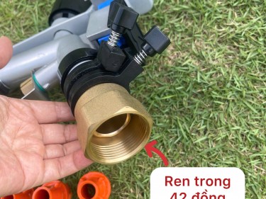 BÉC BT32 VIP - BÉC TƯỚI CÁNH ĐẬP VÀ   QUAY BÁNH RĂNG MINI BÁN KÍNH 20 -25 MÉT 1 BÊN